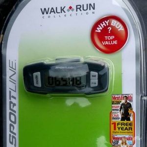 NEW Sportline Walk + Run Pedometer